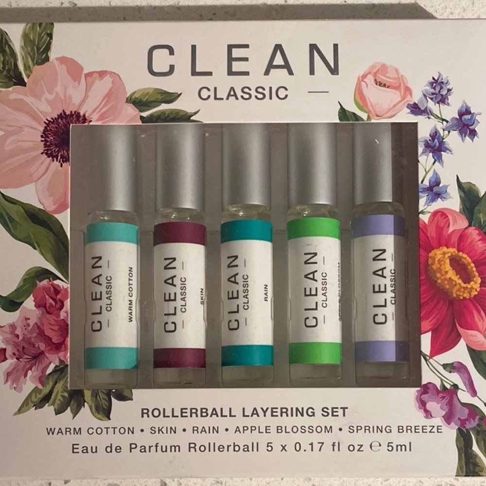 New Clean classic set of 5 rollerballs